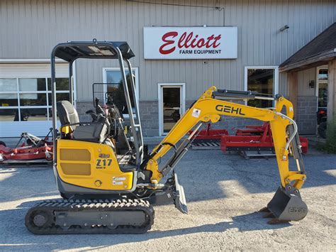 how to start gehl mini excavator|gehl z17 mini excavator specs.